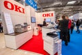 Booth of OKI company at CeBIT