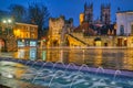 Bootham Bar and the famous York Minster Royalty Free Stock Photo