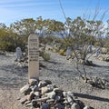 A Boothill Graveyard Scene in Tombstone, Arizona