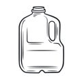 Bootle milk icon
