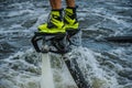 Boots for flyboarding