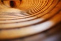 Boots frames in boat building as blurred background