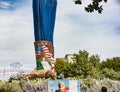 The boots and jeans of Big Tex