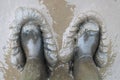 Boots Stuck in the Mud Royalty Free Stock Photo
