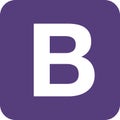 Bootstrap logo Royalty Free Stock Photo