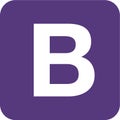 bootstrap logo Royalty Free Stock Photo