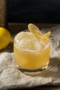 Boozy Alcoholic Penicillin Cocktail