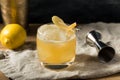 Boozy Alcoholic Penicillin Cocktail