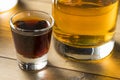 Boozy Bomb Shots with LIquor and Energy Drink