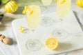 Boozy Bubbly Lemon French 75 Cocktail