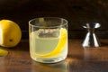 Boozy Clarified English Milk Punch