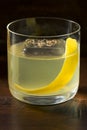 Boozy Clarified English Milk Punch