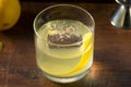 Boozy Clarified English Milk Punch