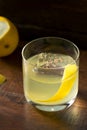 Boozy Clarified English Milk Punch