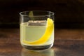 Boozy Clarified English Milk Punch