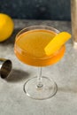 Boozy Cold Lemon Leap Year Cocktail