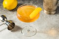 Boozy Cold Lemon Leap Year Cocktail