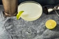 Boozy Cold Refreshing Rum Daiquiri Royalty Free Stock Photo