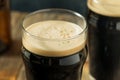 Boozy Dark Irish Stout Beer Royalty Free Stock Photo