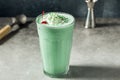 Boozy Frozen Mint Milkshake