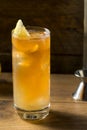 Boozy Long Island Iced Tea Cocktail Royalty Free Stock Photo