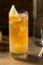 Boozy Long Island Iced Tea Cocktail Royalty Free Stock Photo