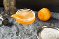 Boozy Orange Sidecar Cocktail