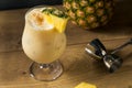 Boozy PIneapple Painkiller Cocktail