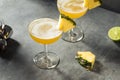 Boozy Refreshing Barracuda Pineapple Daiquiri Royalty Free Stock Photo