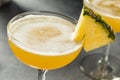 Boozy Refreshing Barracuda Pineapple Daiquiri Royalty Free Stock Photo