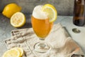 Boozy Refreshing Beer Shandy Cocktail Royalty Free Stock Photo