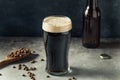 Boozy Refreshing Coffee Stout Beer Royalty Free Stock Photo