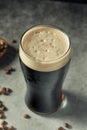 Boozy Refreshing Coffee Stout Beer Royalty Free Stock Photo