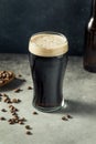 Boozy Refreshing Coffee Stout Beer Royalty Free Stock Photo