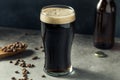 Boozy Refreshing Coffee Stout Beer Royalty Free Stock Photo