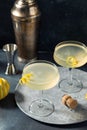 Boozy Refreshing French 75 Cocktail