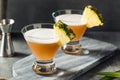 Boozy Refreshing Pineapple French Martini