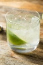 Boozy Refreshing Rhum Ti Punch Royalty Free Stock Photo