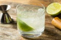 Boozy Refreshing Rhum Ti Punch Royalty Free Stock Photo