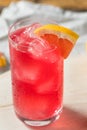 Boozy Refreshing Sea Breeze Cocktail Royalty Free Stock Photo