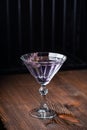 Boozy Refreshing Sweet Violet Aviation Cocktail with Gin and Violette Liquor