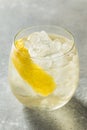 Boozy Refreshing White Wine Spritzer Royalty Free Stock Photo