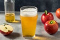 Boozy Refresing Cold Hard Apple Cider Royalty Free Stock Photo