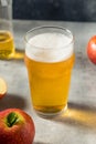 Boozy Refresing Cold Hard Apple Cider Royalty Free Stock Photo