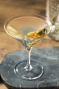 Boozy Traditional Dirty Martini Royalty Free Stock Photo