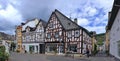 Boppard with Half-timbered Houses in Old Town, Rhine River Gorge, UNESCO World Heritage Site, Rhineland Palatinate, Germany Royalty Free Stock Photo