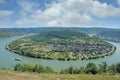 Boppard,Rhine River Loop,Rhineland-Palatinate,Germany Royalty Free Stock Photo