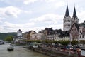 Boppard at the River Rhine