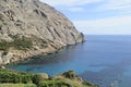 Boquer Valley and gulf Cala Boquer, Majorca, Spain Royalty Free Stock Photo