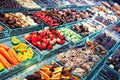 Boqueria Market in Barcelona.